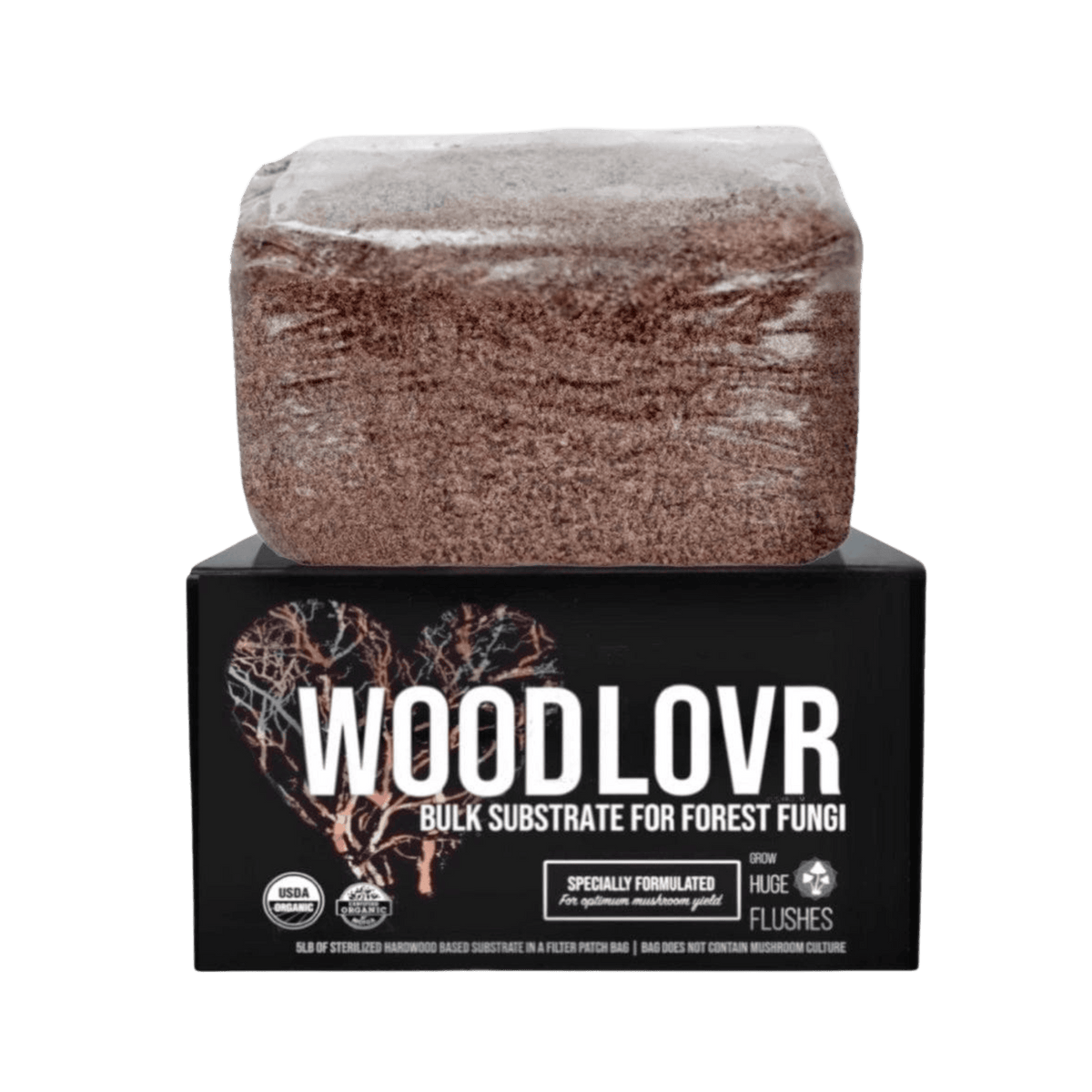 Sterile Substrate ‘Wood Lovr’ Organic Hardwood-Based Sterile Mushroom Substrate