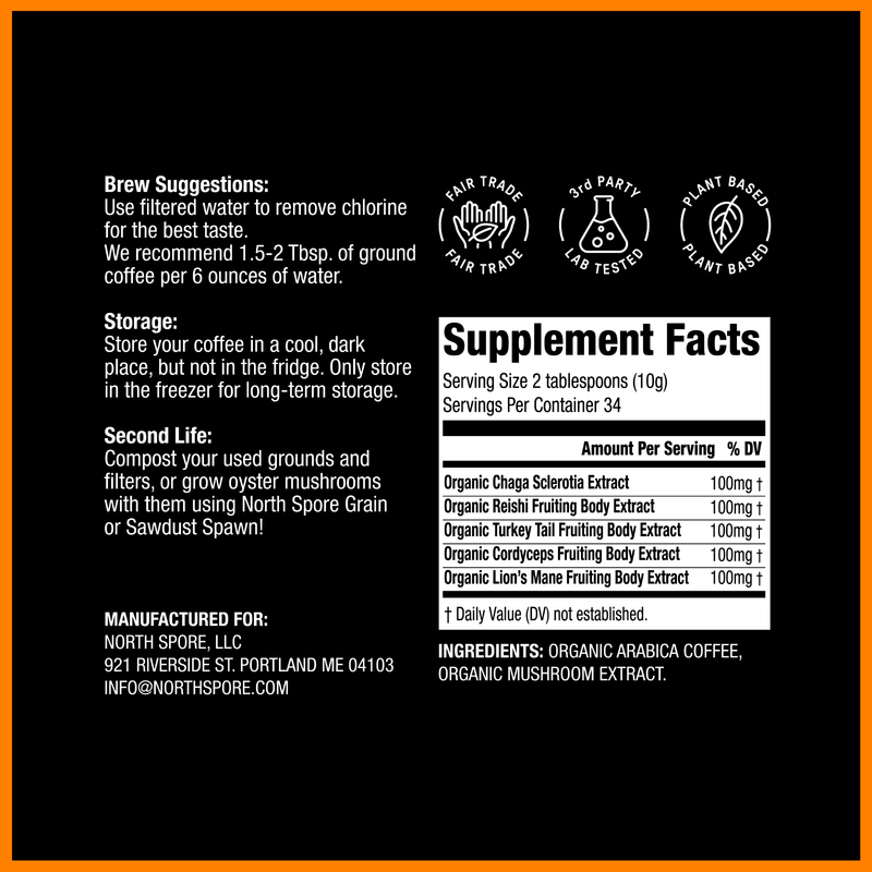 Wellness Supplements Functional-5 Mushroom Coffee