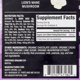Image thumbnail: Wellness Supplements Functional Lion's Mane Mushroom 70% Dark Chocolate Bar