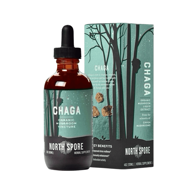 Wellness Supplements Organic Chaga Mushroom Tincture