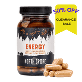 Image thumbnail: Wellness Supplements Organic ‘Energy’ Mushroom Capsules (120 ct)