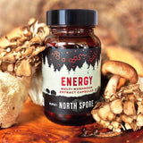 Image thumbnail: Wellness Supplements Organic ‘Energy’ Mushroom Capsules (High Potency)