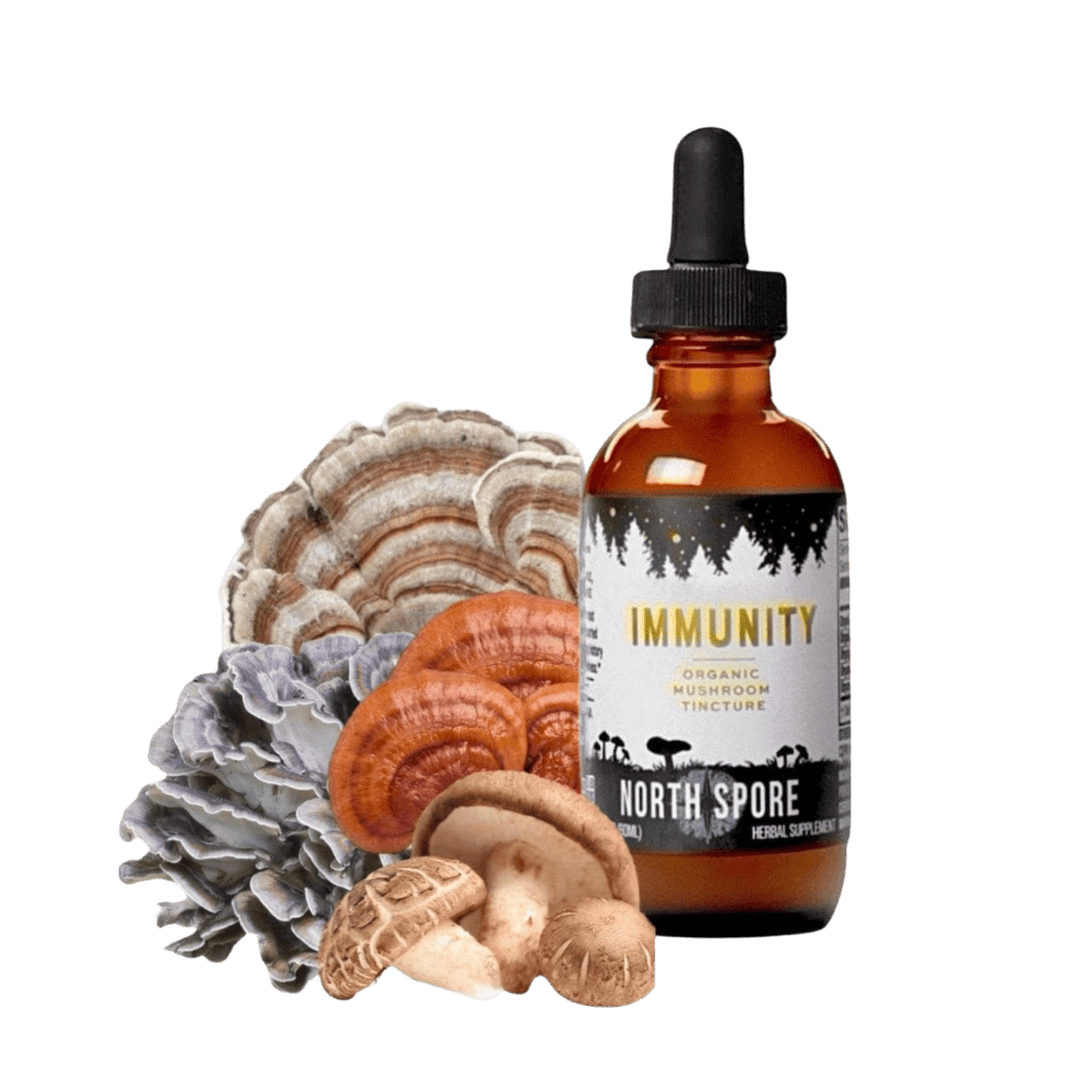 Wellness Supplements Organic Immunity Mushroom Blend Tincture