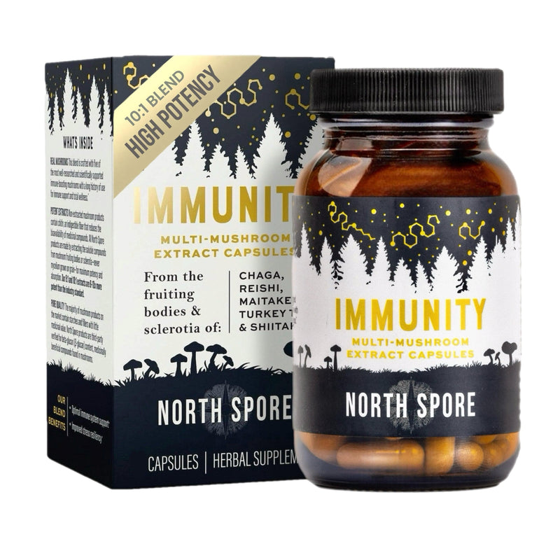 Wellness Supplements Organic ‘Immunity’ Mushroom Capsules