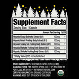 Image thumbnail: Wellness Supplements Organic ‘Immunity’ Mushroom Capsules (High Potency)