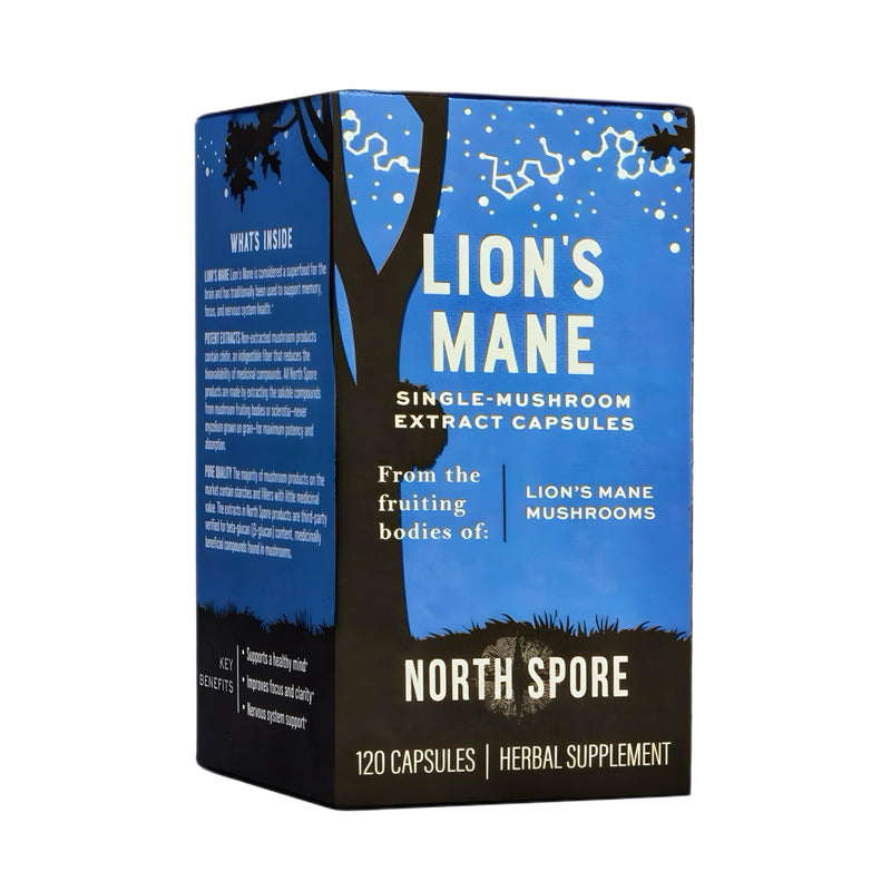 Wellness Supplements Organic Lion's Mane Mushroom Capsules