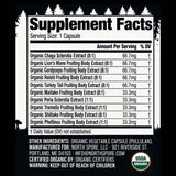 Image thumbnail: Wellness Supplements Organic ‘Spectrum 10’ Mushroom Capsules (High Potency)