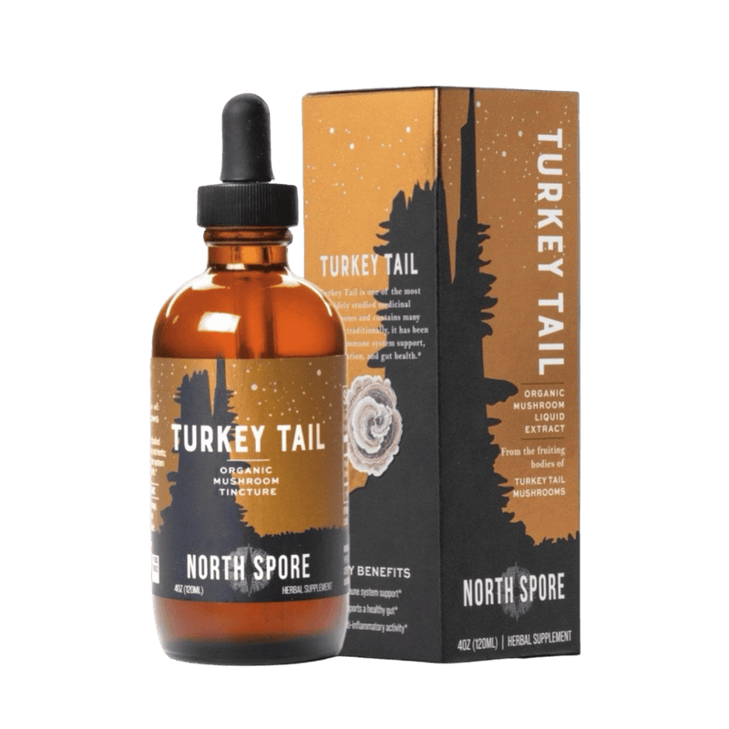 Wellness Supplements Organic Turkey Tail Mushroom Tincture