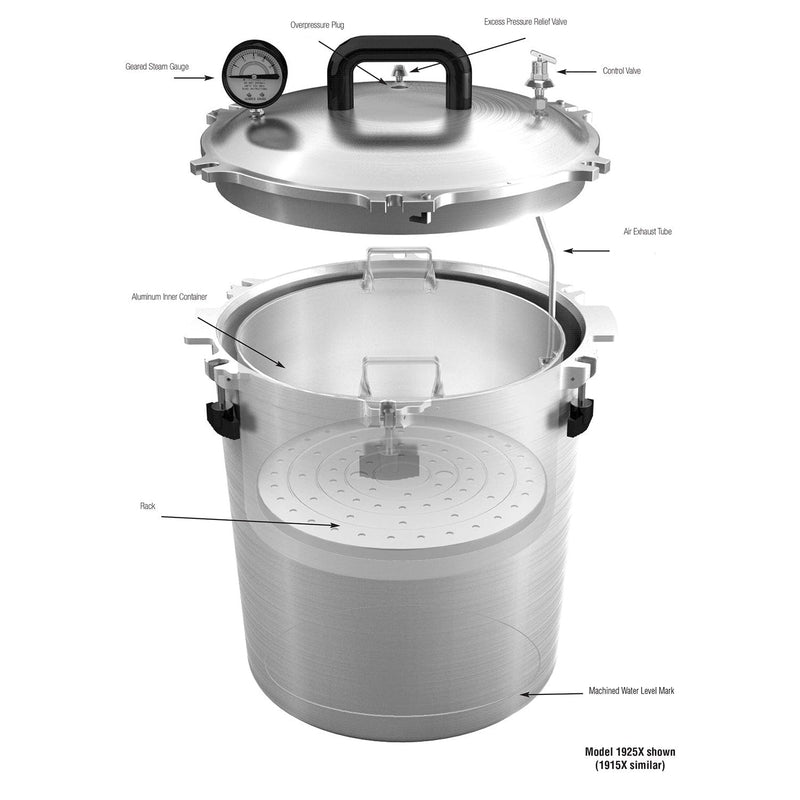 All American 1925X Steam Autoclave Sterilizer