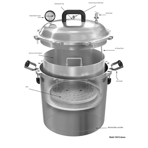 All American 1941X Mushroom Cultivation Sterilizer | Mycology Lab ...