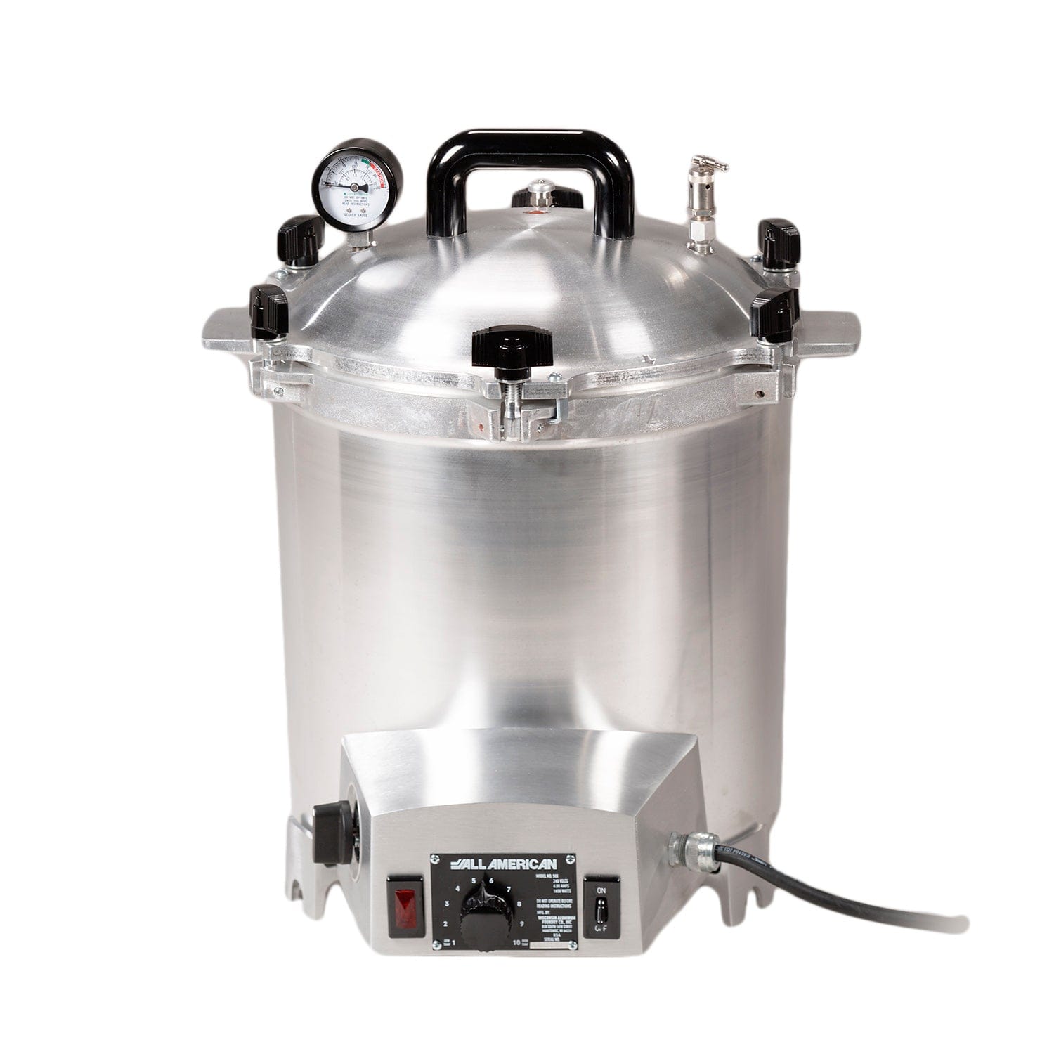 all american pressure canner electric