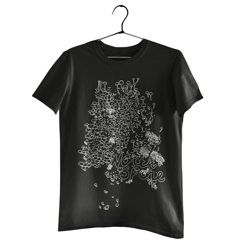 Brand Merch ‘Bioluminescent Fungi' North Spore T-Shirt (XS - XXL)