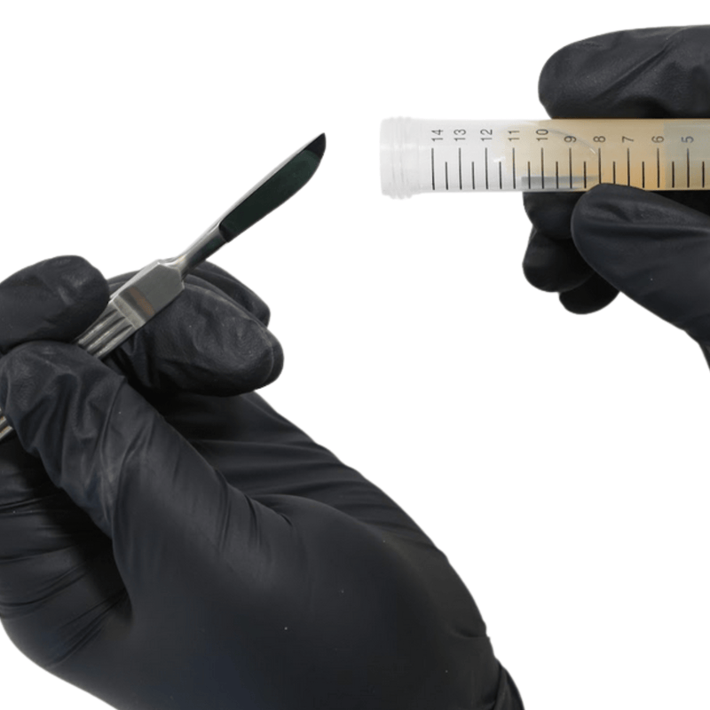 Laboratory Supplies Black Nitrile Disposable Laboratory Gloves (100 ct)