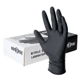 Image thumbnail: Laboratory Supplies Black Nitrile Disposable Laboratory Gloves (100 ct)