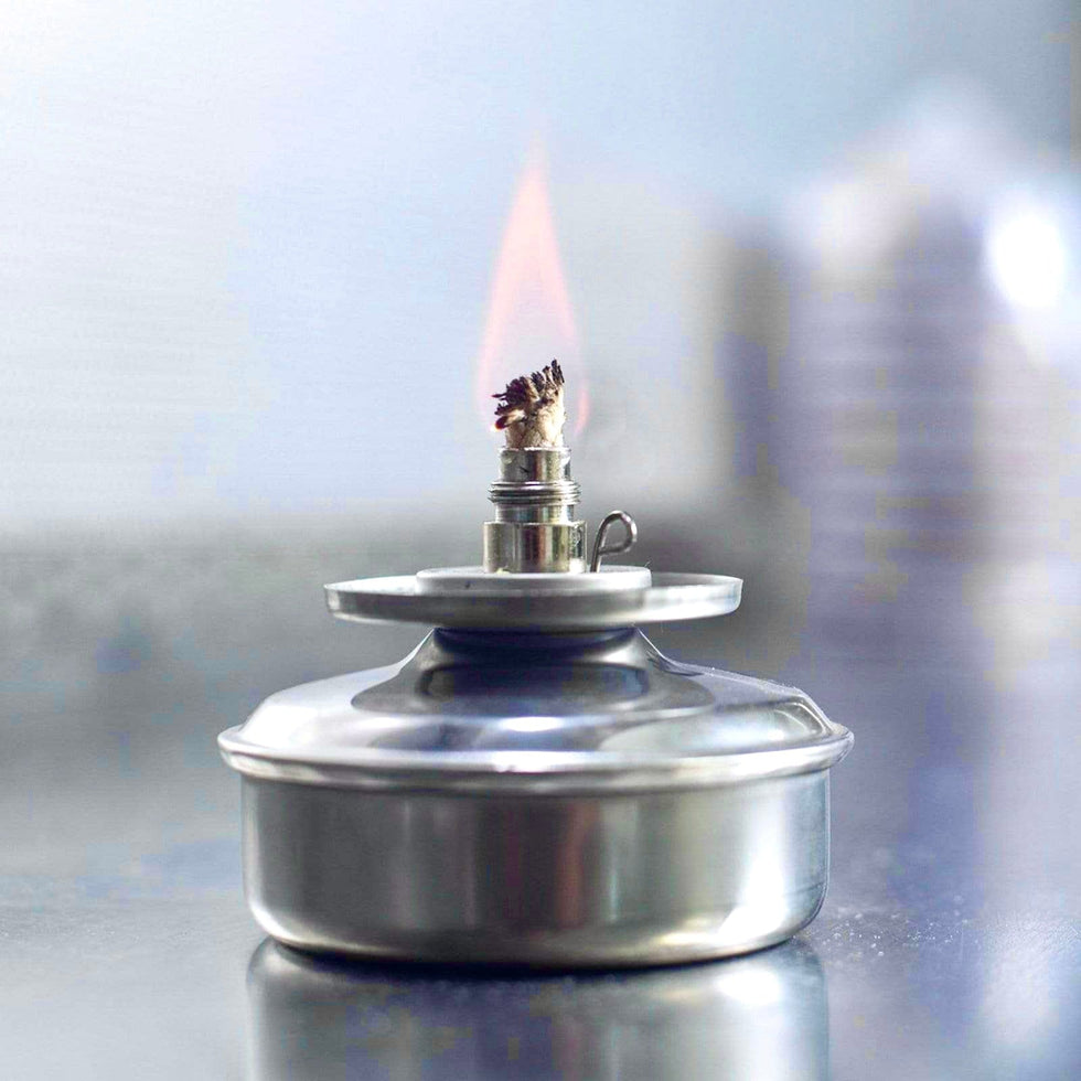 Spirit Burner with Wick Stainless Steel 150ml main image 1