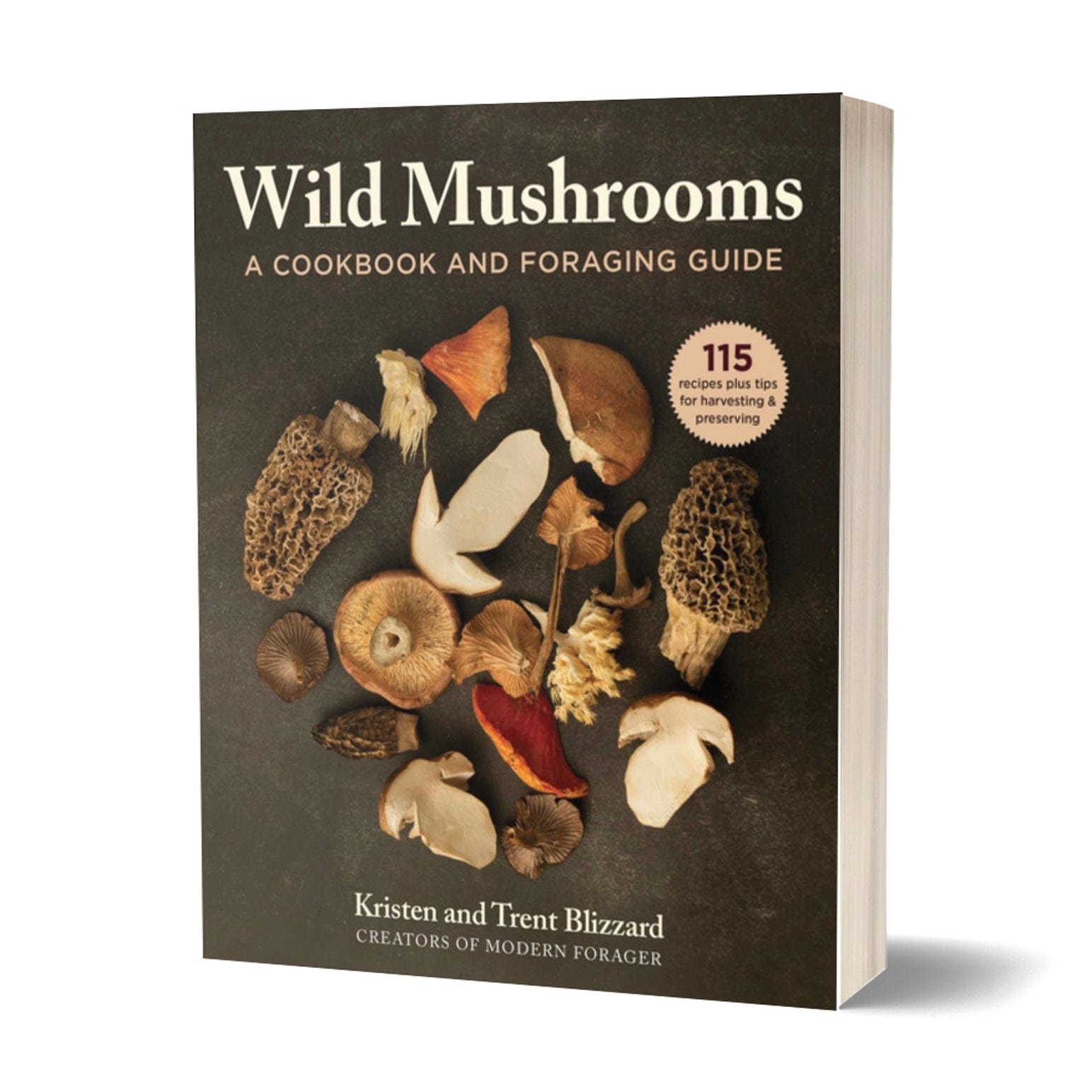 Wild Mushrooms A Cookbook and Foraging Guide book cover