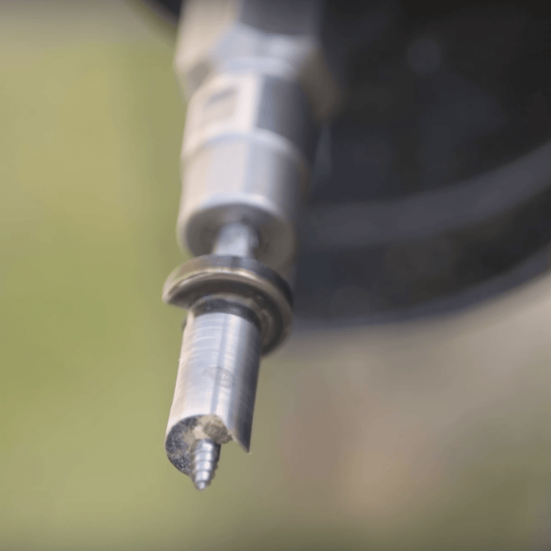 Mushroom log drill bit